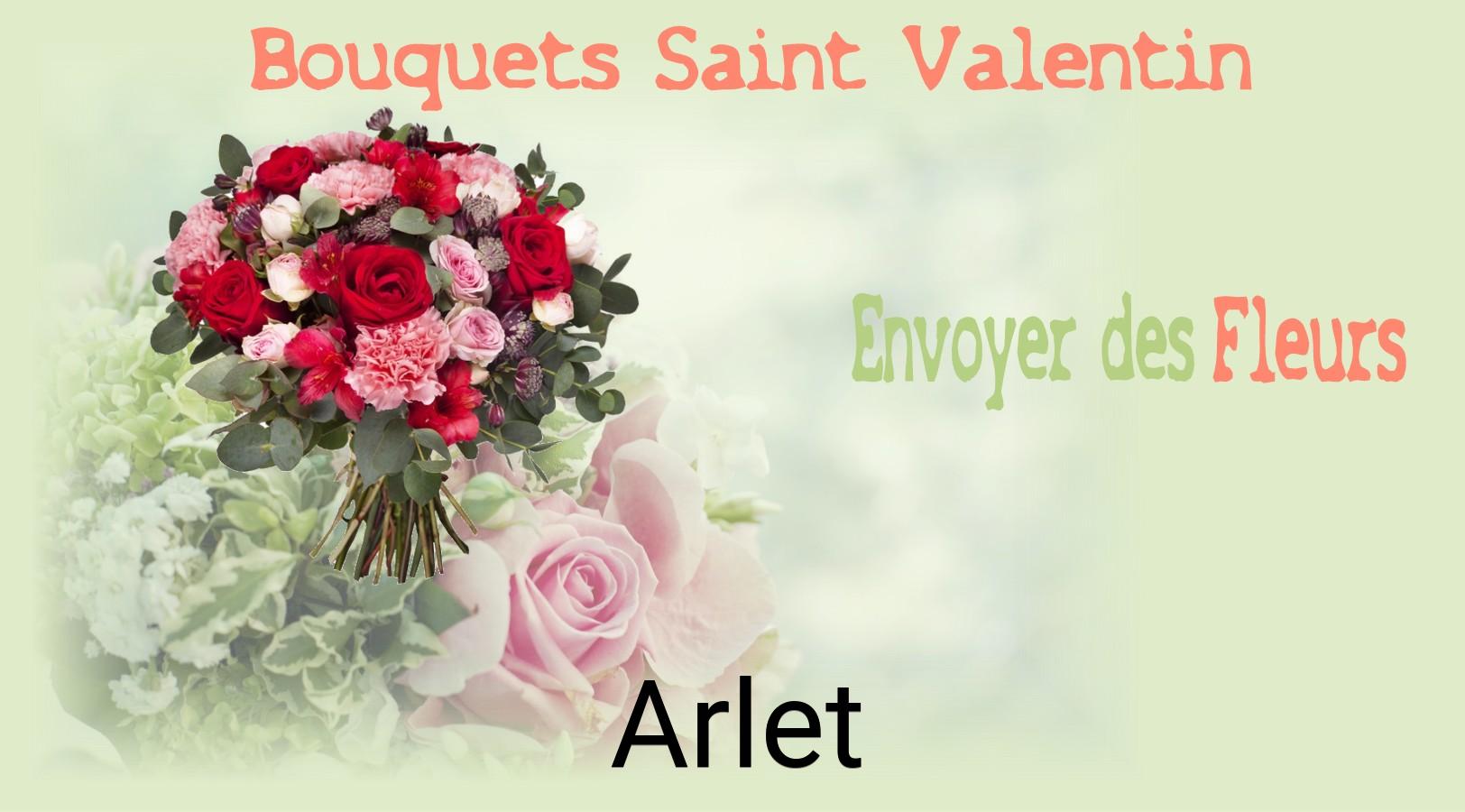 Roses de Saint-Valentin livrées à Arlet